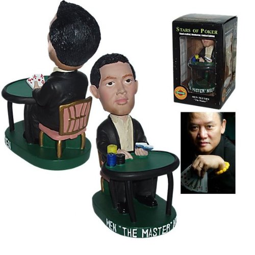 Casino Supplies and Playing Cards Men Nguyen Bobblehead (Pack of 1) logo