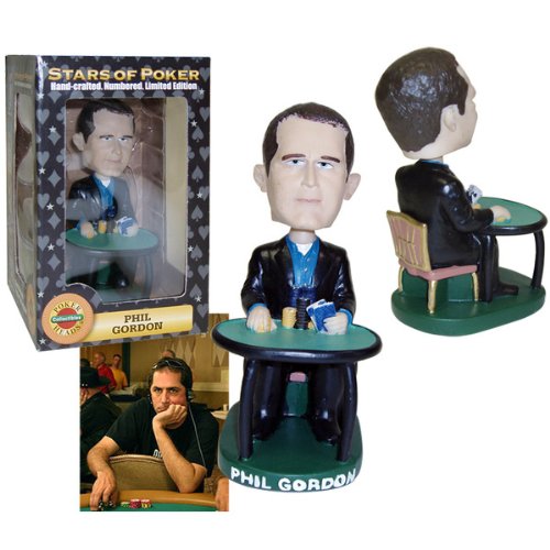 Casino Supplies and Playing Cards Phil Gordon Bobblehead (Pack of 1) logo