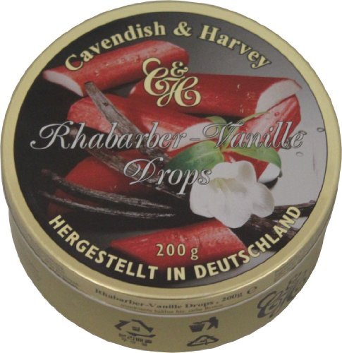 Cavendish & Harvey Rhubarb & Vanilla Drops, 7 Oz logo