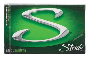 Cdb6800300 – Stride Gum, Individually Wrapped, Sugar-free, Spearmint logo