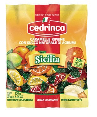 Cedrinca Sicilia Agrumi Citrus Hard Italian Candies 4.25 Oz 2-pack logo