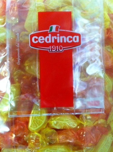 Cedrinca Spicchi Duri Caramelle (orange Lemon Candies) 1lb Made In Italy logo