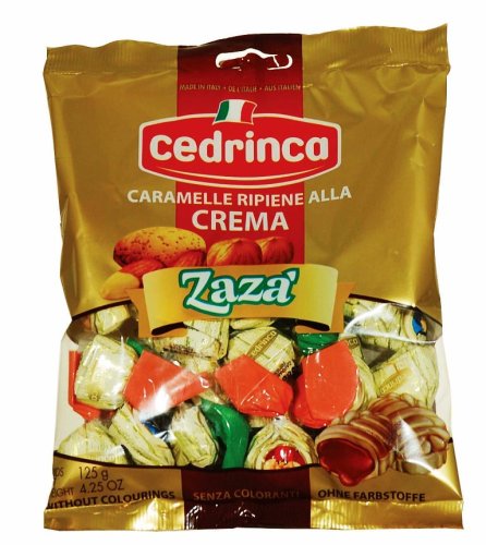 Cedrinca Zaza Cream Filled Candies, 4.25 ounce Bags (Pack of 6) logo