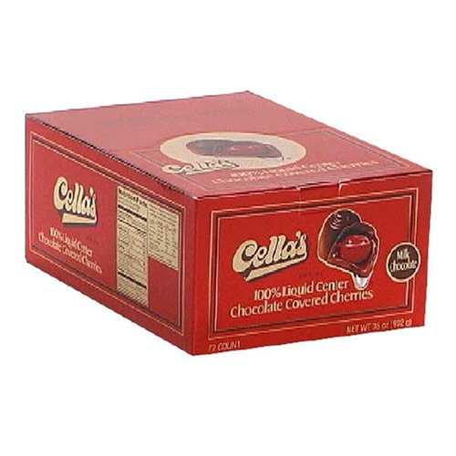 Cella’s Dark Chocolate Covered Cherries, 72-count Box logo