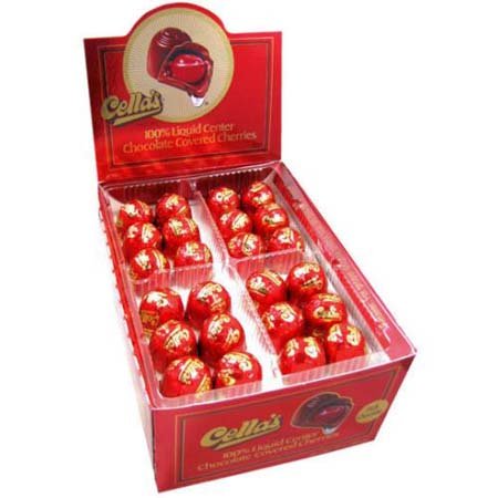 Cella’s Dark Chocolate Covered Cherries – 72 Pack logo