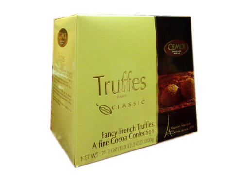 Cemoi Chocolatier Fancy Truffes Holiday Thanksgiving Christmas Chocolate Truffles Gift Box – 28.2 Oz logo