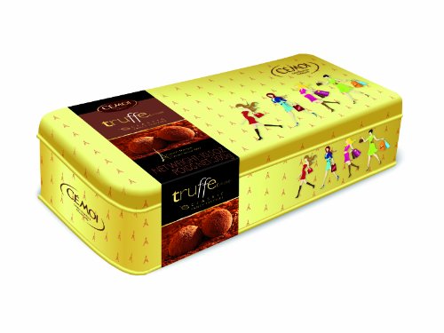 Cemoi Classic Truffles Gold Tin Box logo