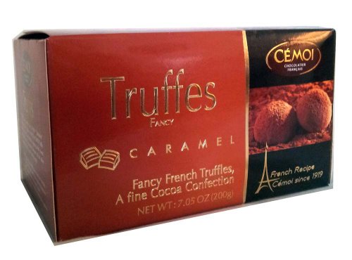 Cemoi Fantaisie Caramel Truffles 7.05 Ounce Holiday Gift Box logo