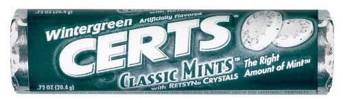 Certs Mints Wintergreen, 24-count Package logo