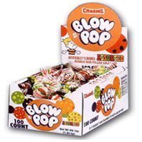 Charms Blow Pop Assorted Lollipops, 100 Lollipops In A Box logo