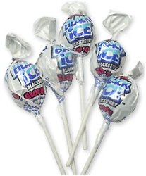 Charms Blow Pops – Black Ice-48 Count Box logo