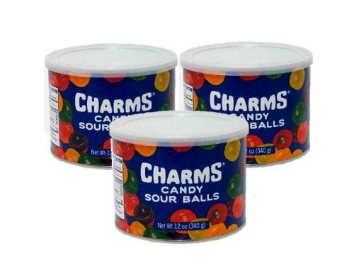 Charms Candy – Sour Balls, 12 Oz Tin, 3 Count logo