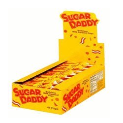 Charms Sugar Daddy Pops, #53220 – 48 Lollipops/box logo