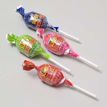 Charms Super Blow Pops – 36 Lollipops/box logo