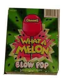 Charms What-a-melon Blow Pops 48 Count logo