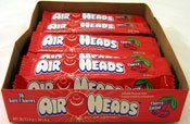 Cherry Airheads Bar, 0.55 Ounce — 36 Per Case. logo