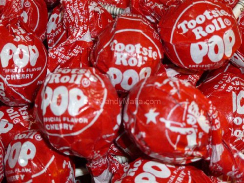 Cherry Tootsie Pops 30 Pops logo