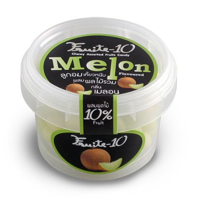 Chewy Fruits Candy Melon Flavoured 60 G. logo