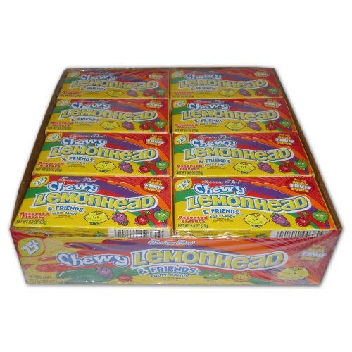 Chewy Lemonhead & Friends Fruit Candy, 24 Pack logo