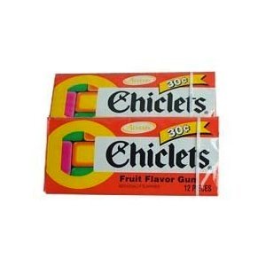 Chiclet Fruit Gum (Pack of 20) logo