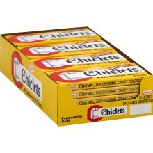 Chiclet Peppermint Gum (Pack of 20) logo