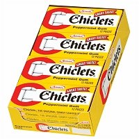 Chiclets Peppermint Gum logo