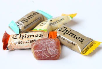 Chimes Ginger Chews Variety Pack – Original, Orange, Mango, Peppermint and Peanut Butter – 2lb Bag logo