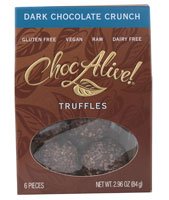 Chocalive! Dark Chocolate Crunch Truffles — 2.96 Oz logo