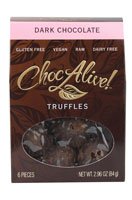 Chocalive! Dark Chocolate Truffles — 2.96 Oz logo