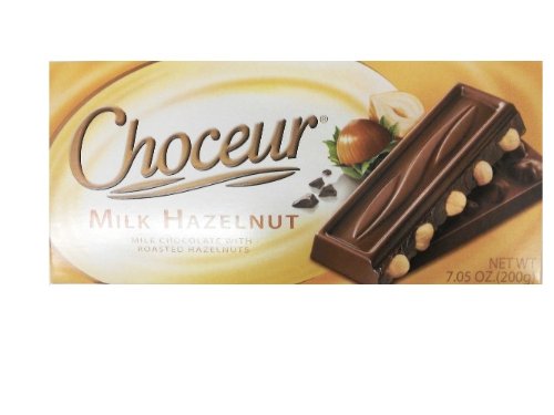 Choceur European Chocolate Nut Milk Chocolate With Roasted Hazelnut, 7.05-ounce logo