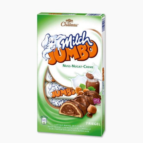 Choceur Milch Jumbo Nut-nougat Cream (7 Pcs, 150g / 5.3oz) logo
