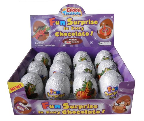 Choco Treasure Everyday Egg, Box Of 12 Count logo