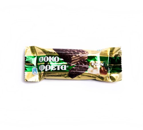 Chocofreta – Milk Chocolate With Hazelnuts Covered Wafers, Case (20x38g) logo