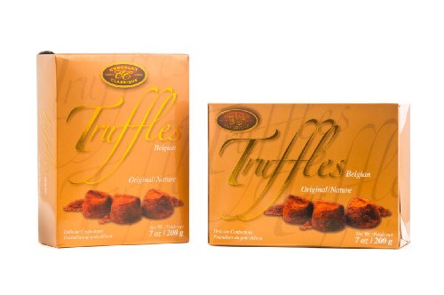 Chocolat Classique Belgian Truffle Chocolate 7 Oz Gold Box (Pack of 6) logo