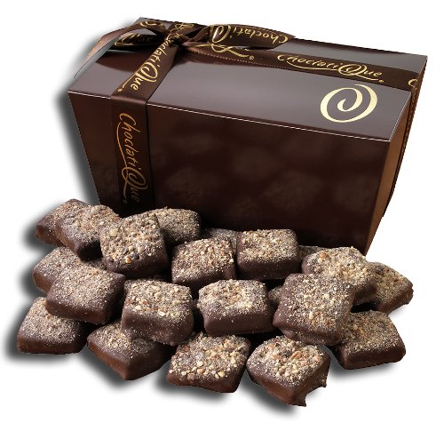 Chocolate Almond Butter Toffee Bites – 1-pound Ballotin logo