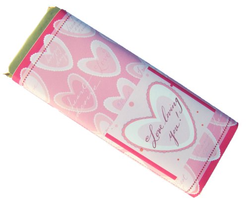 Chocolate Candy Bar – Love Loving You Pink Valentines Design logo
