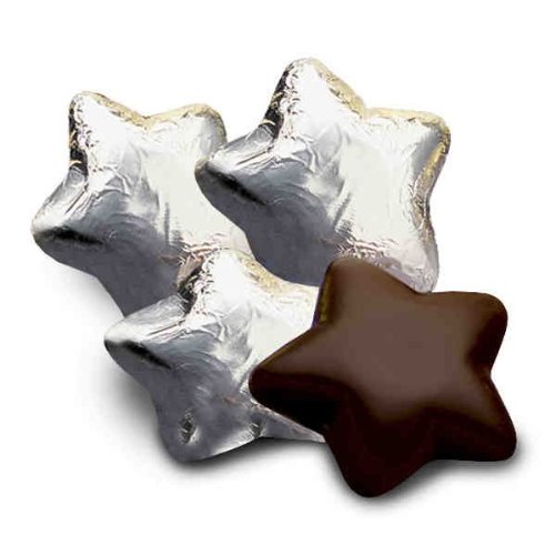 Chocolate Chocolate 305015 Stars In Silver Foil-dark – Pack of 34 logo