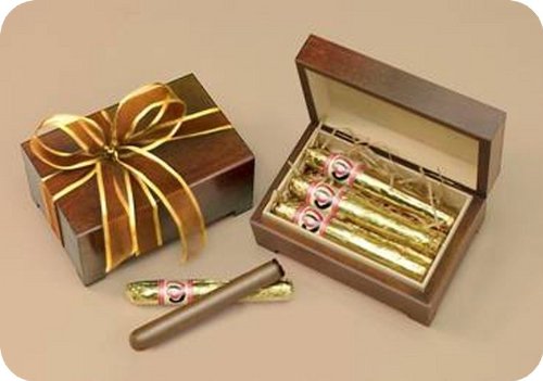 Chocolate Cigar Box, Dark, 12pcs logo