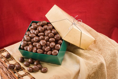 Chocolate Covered Almonds Gift Box logo