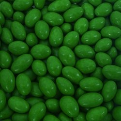 Chocolate Covered Almonds Green 5 Pound logo