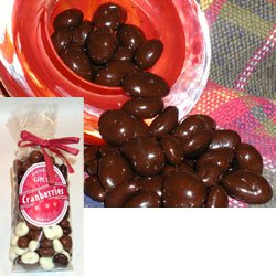 Chocolate Covered Cranberries logo