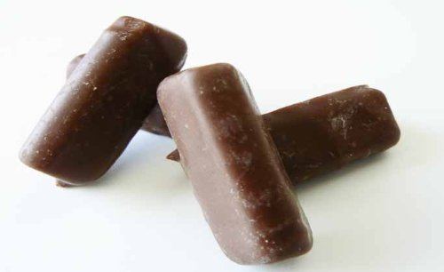 Chocolate Covered Orange Jelly Sticks 1 Pound Bag logo