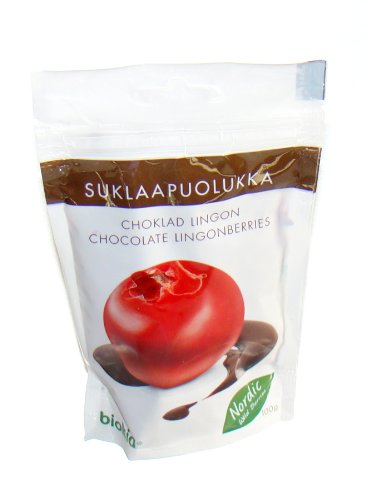 Chocolate Covered Wild Lingonberries Finland logo