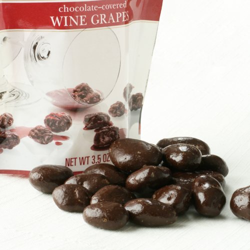 Chocolate-covered Wine Grapes (3.5 Ounce) logo