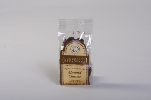 Chocolate Decadence Organic Chocolate-covered Almond Clusters logo