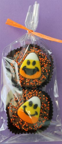 Chocolate Dipped Oreo Cookies For Halloween With Candy Corn 2pk logo
