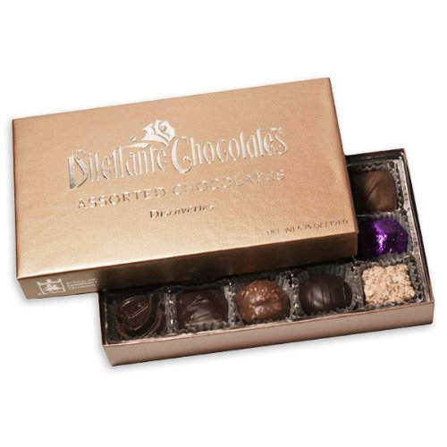 Chocolate Gift Box – Assorted Milk & Dark Chocolates – By Dilettante logo