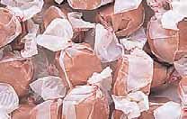 Chocolate Gourmet Salt Water Taffy 5 Pound Bag (bulk) logo