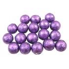 Chocolate Marbles Solid Chocolate Balls Purple 1.5 Pound logo