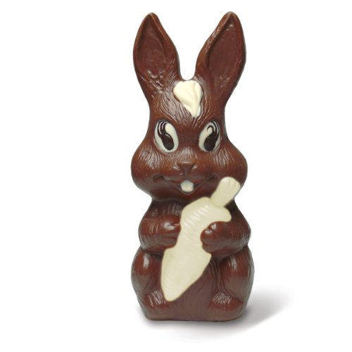 Chocolate Molded Easter Bunny – 13 Tall, 40 Oz – By Dilettante logo